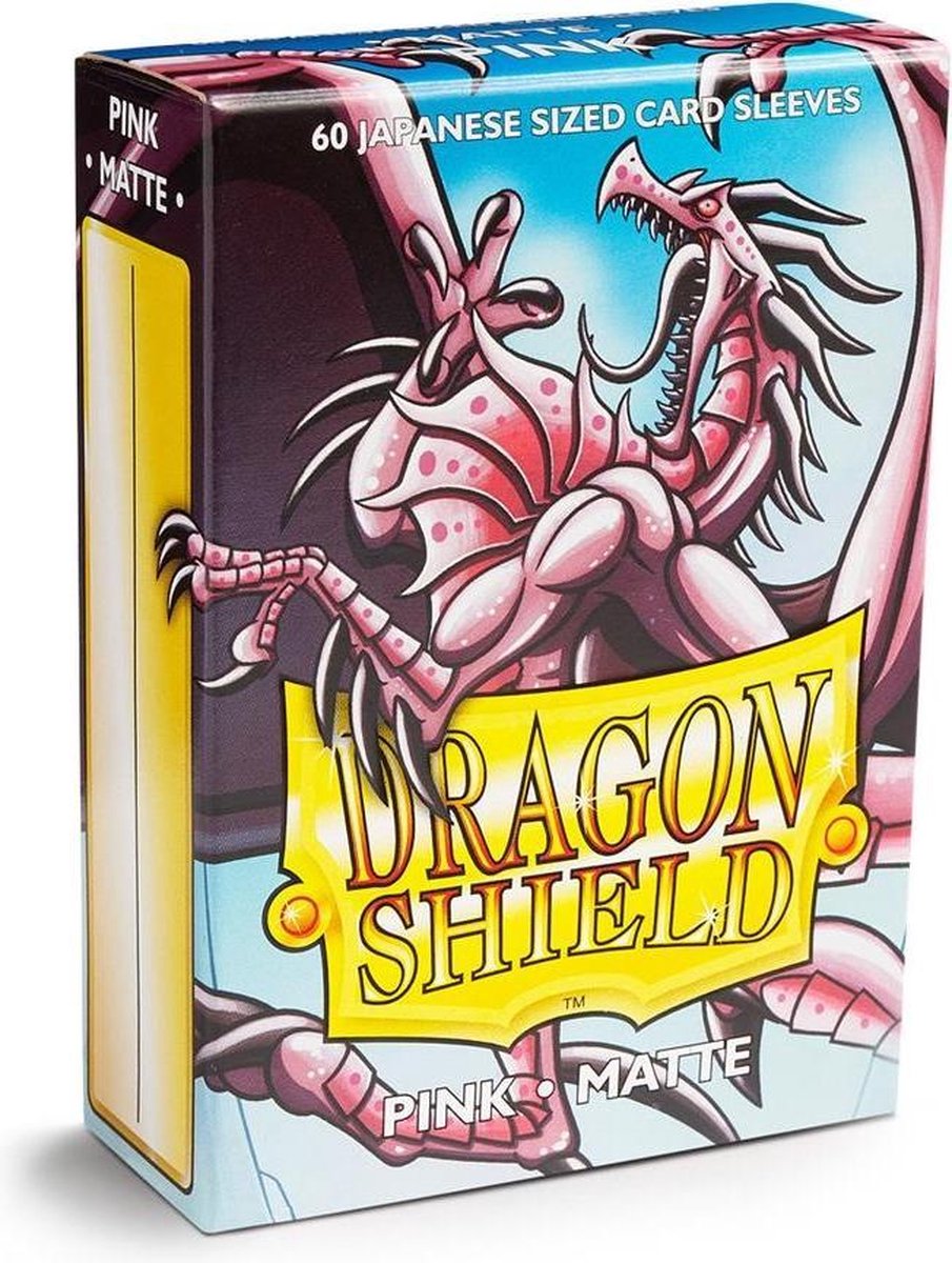 TCG Sleeves - Dragon Shield - Pink Matte Japanese Size