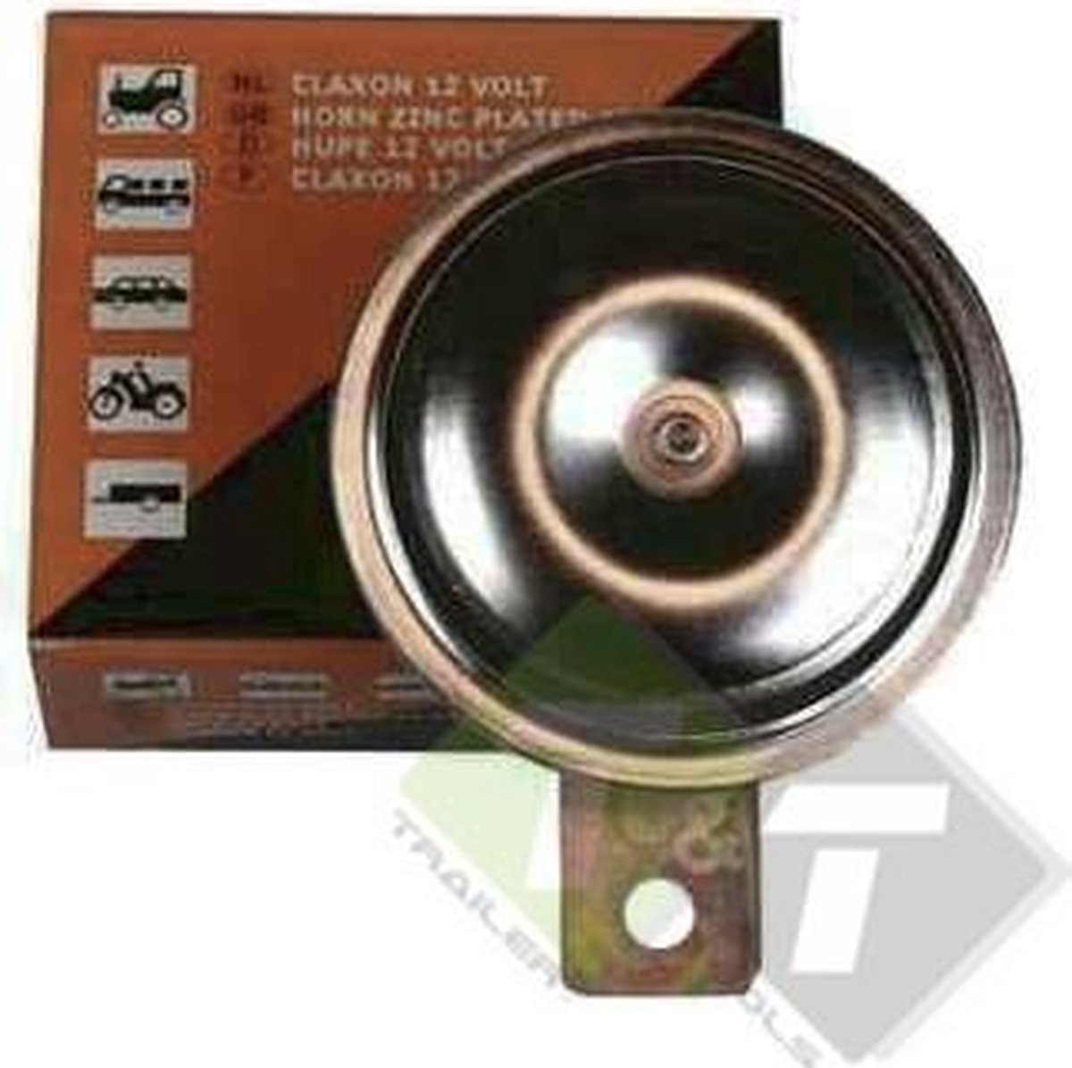 Claxon, 12 Volt, 335Hz Frequentie