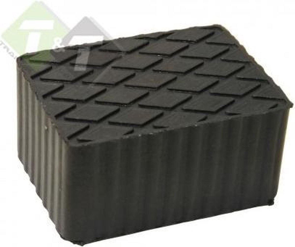 Rubberen opname blok, 80 mm Steunrubber, Beschermrubber