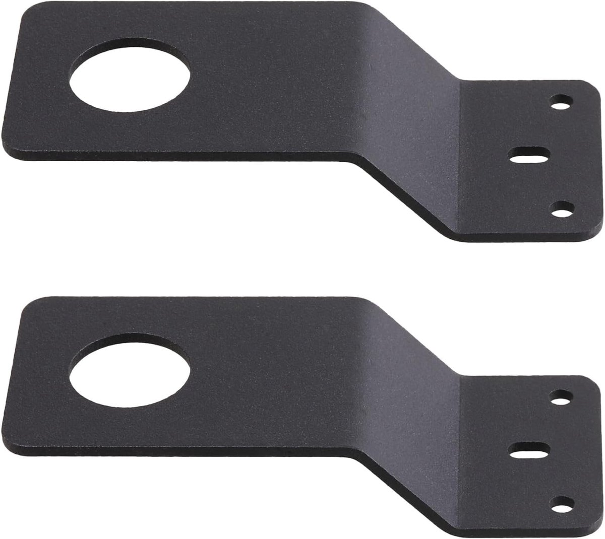 TRANKIELO® - 2 stuks zwarte antenne mount - staal, 3/4