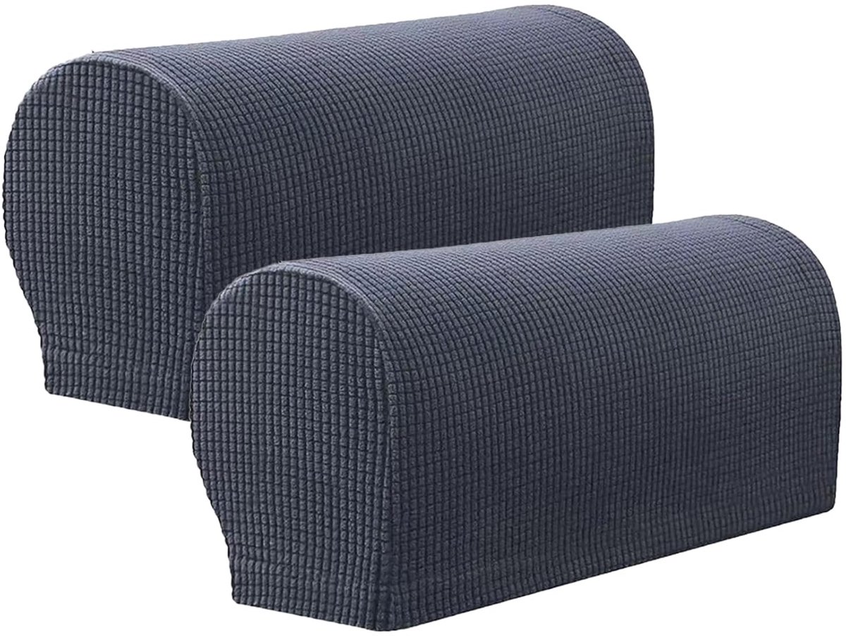 TRANKIELO® - Armleuningstoelhoezen set van 2 - Stretchhoezen voor fauteuils - Antislip meubelbescherming en vlekpreventie