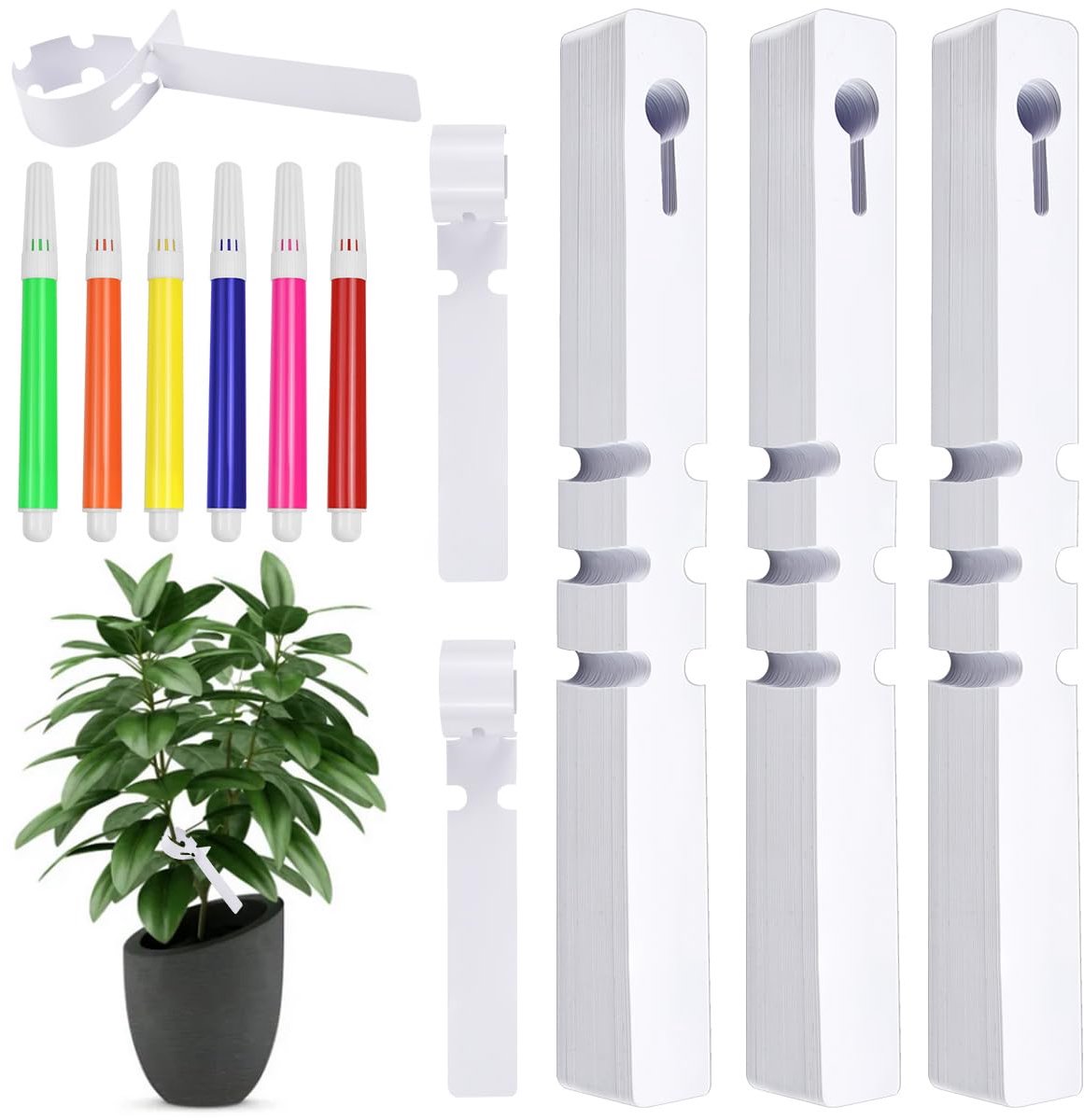 TRANKIELO® - Duurzame Tuinetiketten - Weerbestendig – Eenvoudig te beschrijven - Ideaal voor plantidentificatie