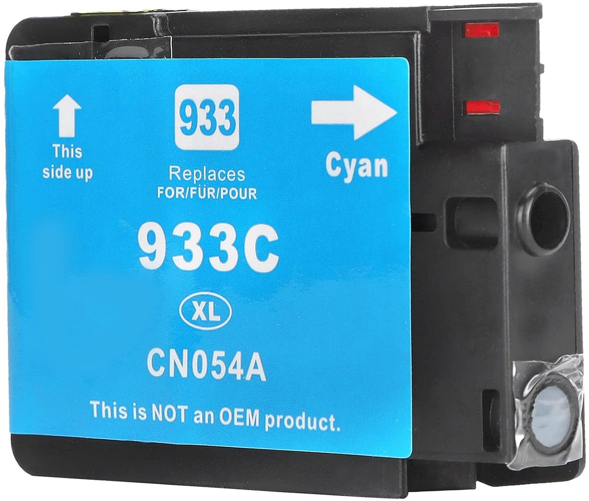 TRANKIELO® - Printercartridge blauw - 825 paginas - Compatibel met OfficeJet 6100/6600/6700/7110/7510/7610/7612