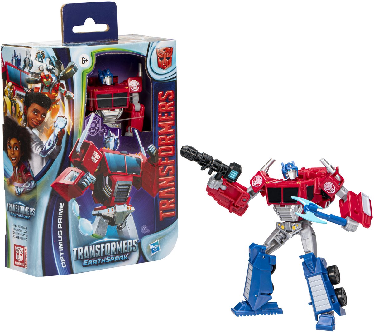 Transformers EarthSpark Deluxe Optimus Prime - Actiefiguur