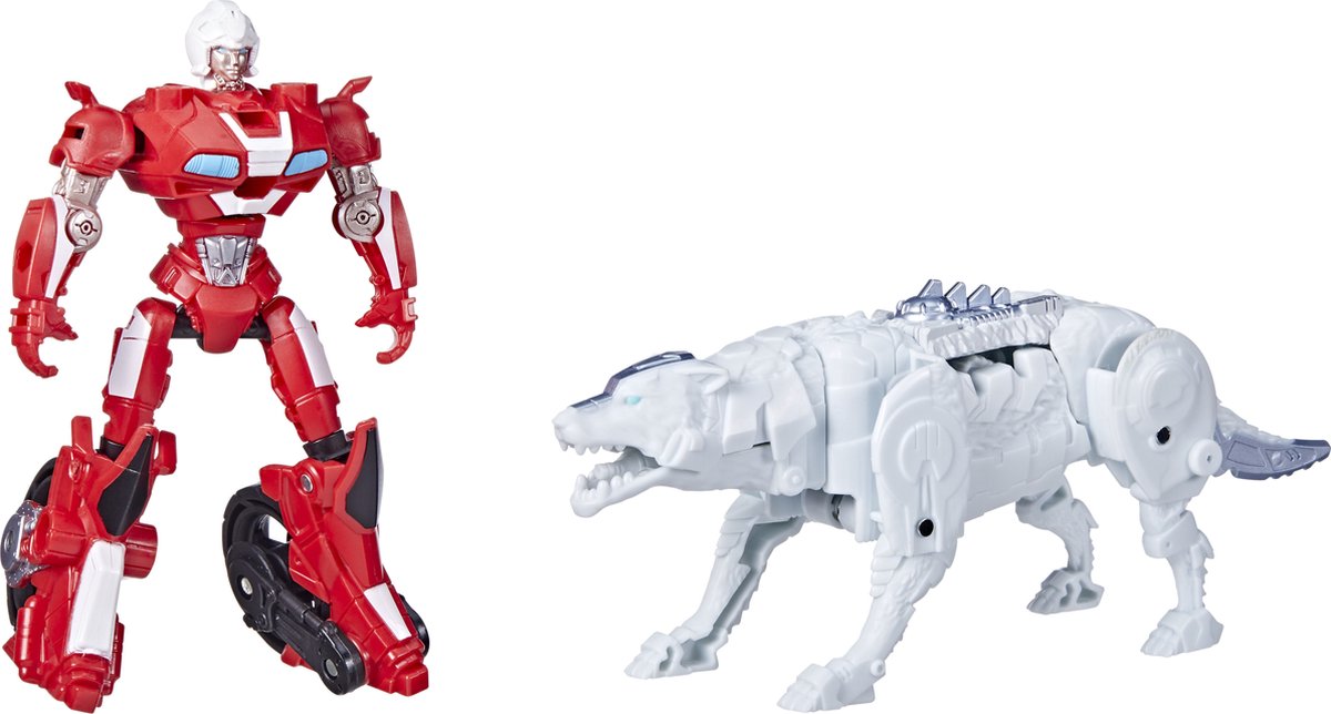 Transformers Rise of the Beasts Arcee & Silverfang - Actiefiguur