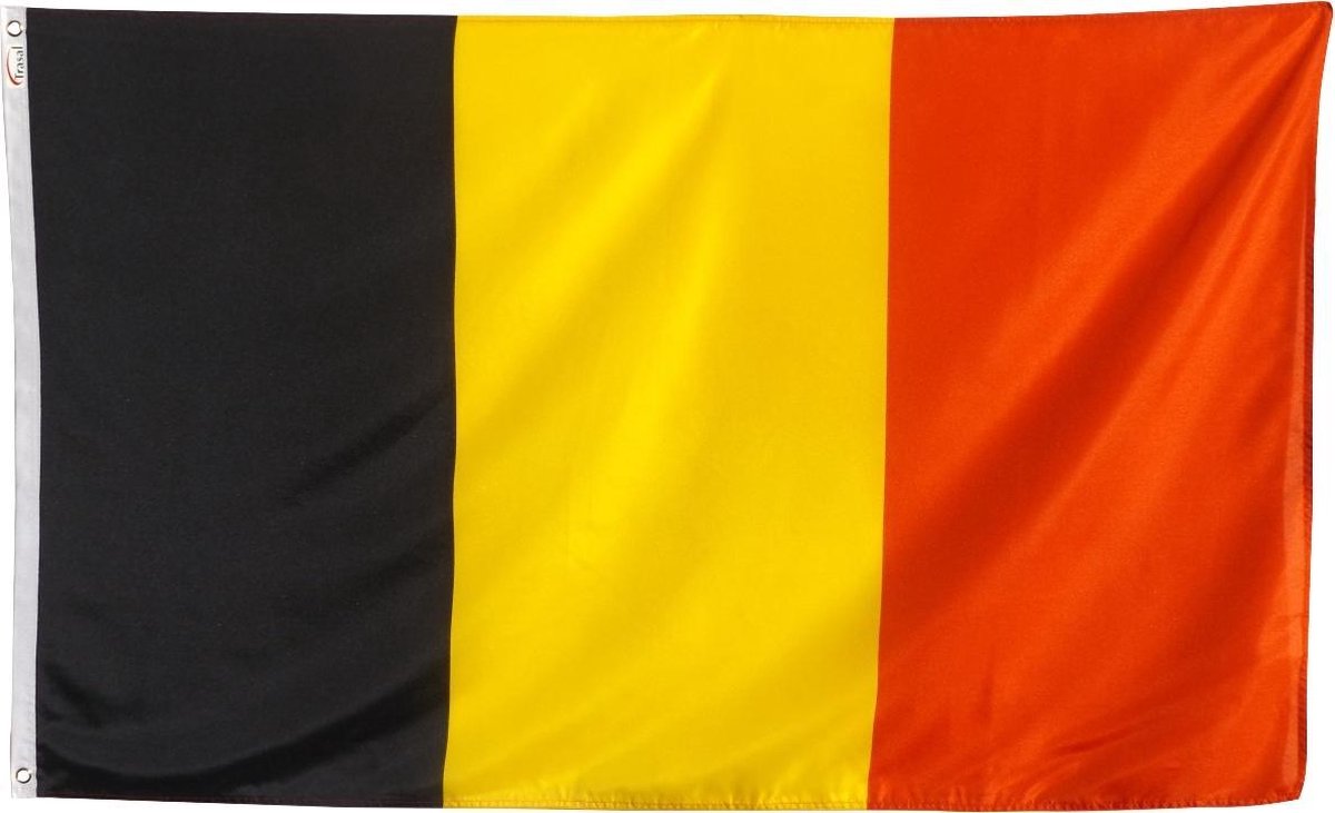   - vlag België - belgische vlag - 150x90cm