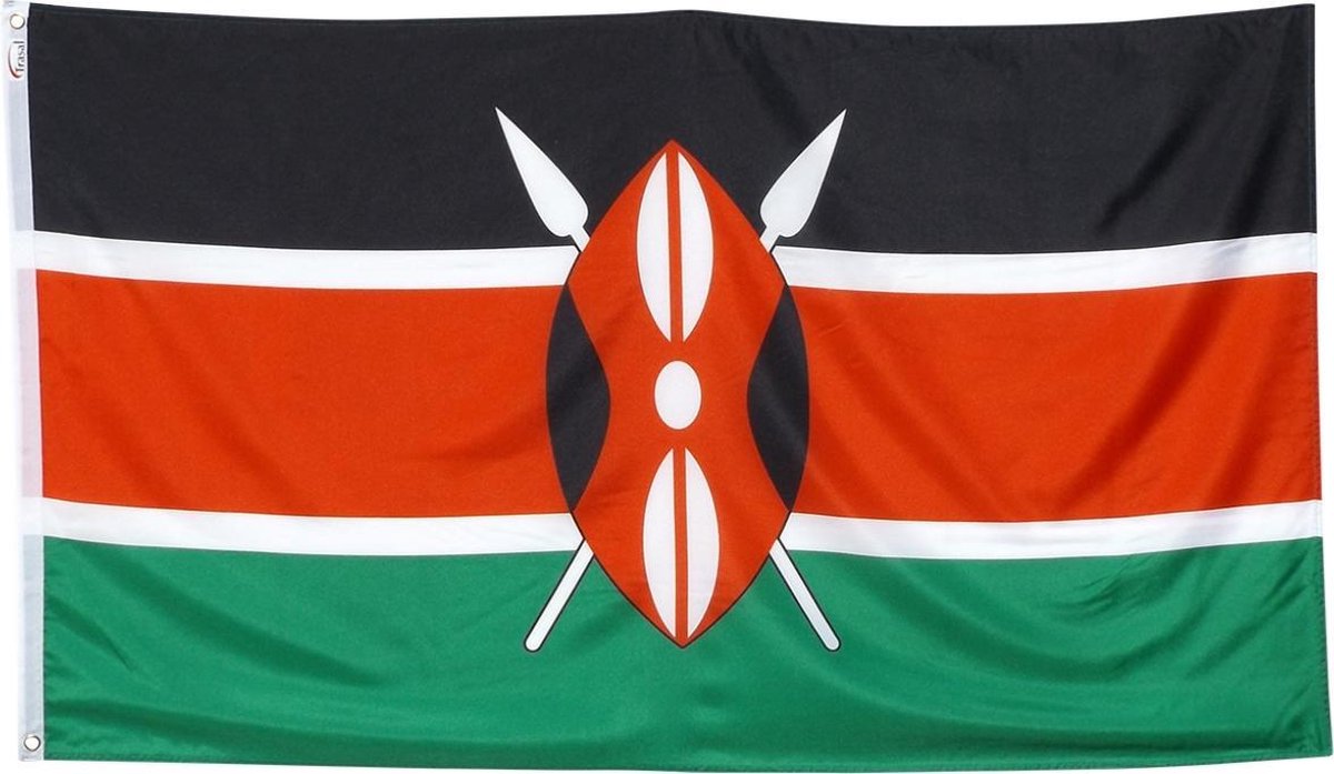   - vlag Kenia / Kenya - keniaanse vlag 150x90cm