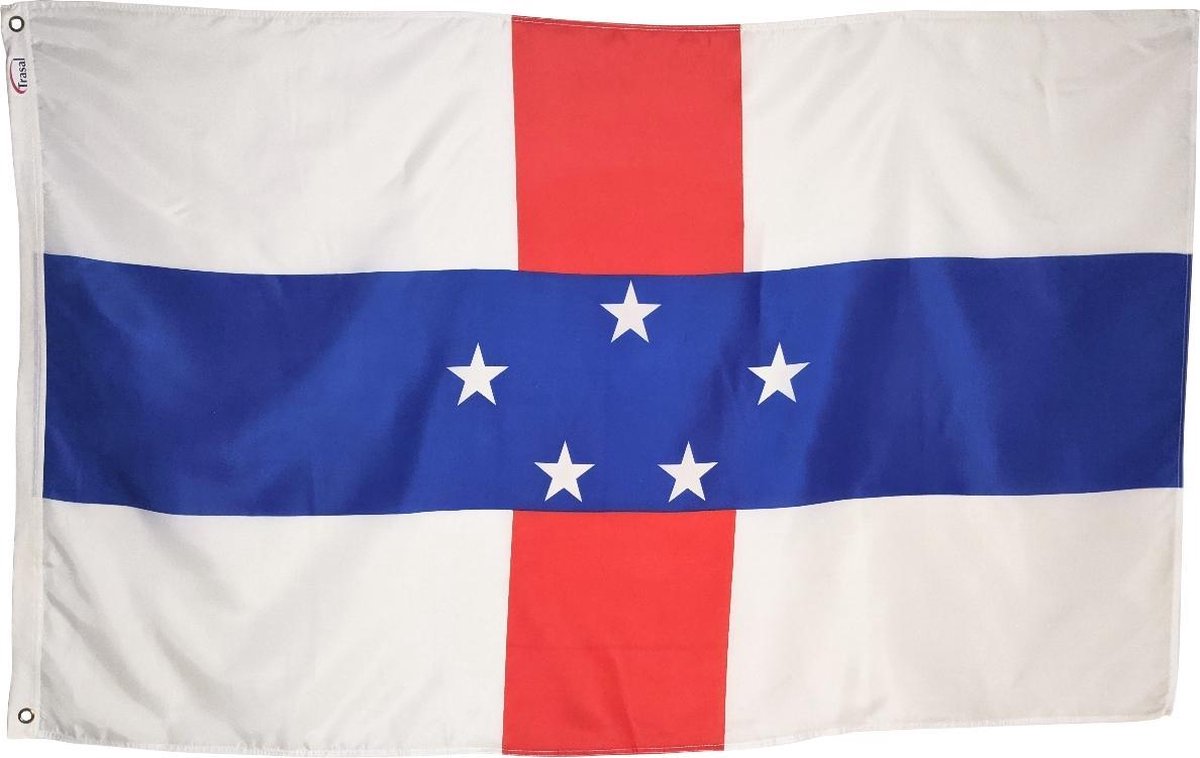   - vlag Nederlandse Antillen - antilliaanse vlag - 150x90cm