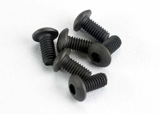 Screws, 3x6mm button-head machine (hex drive) (6)