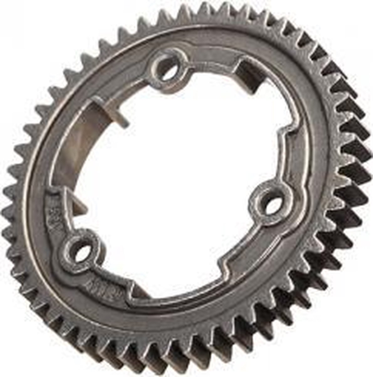Spur gear, 50-tooth, steel (1.0 metric pitch)