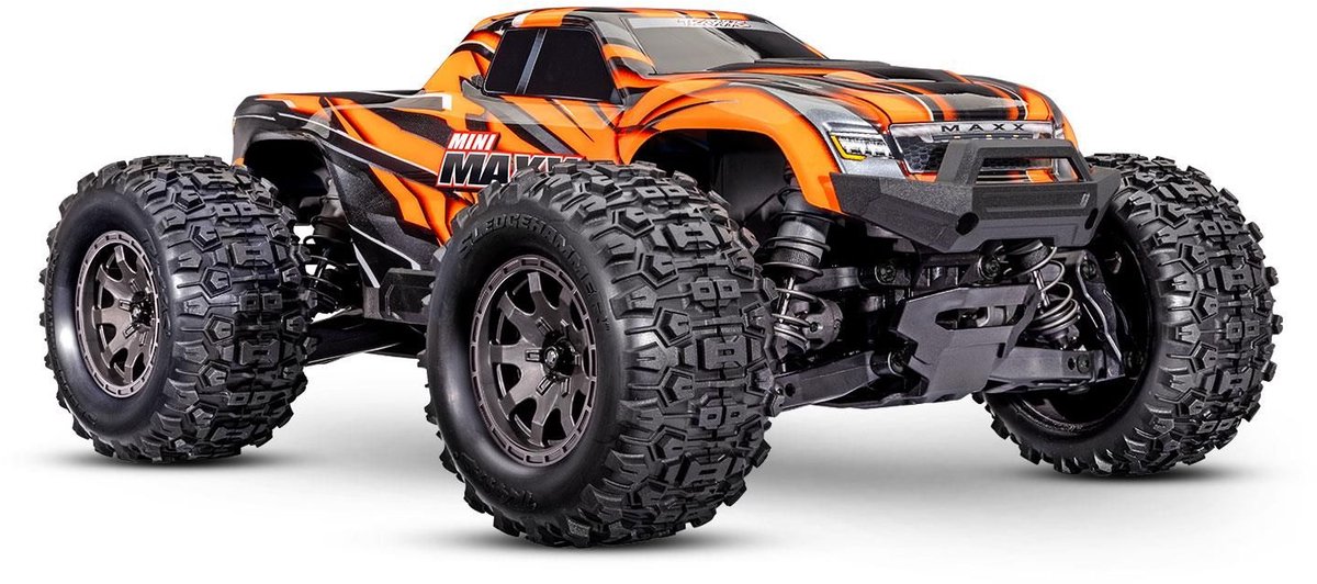 Traxxas TRX107154-1-ORNG mini Maxx bl-2s