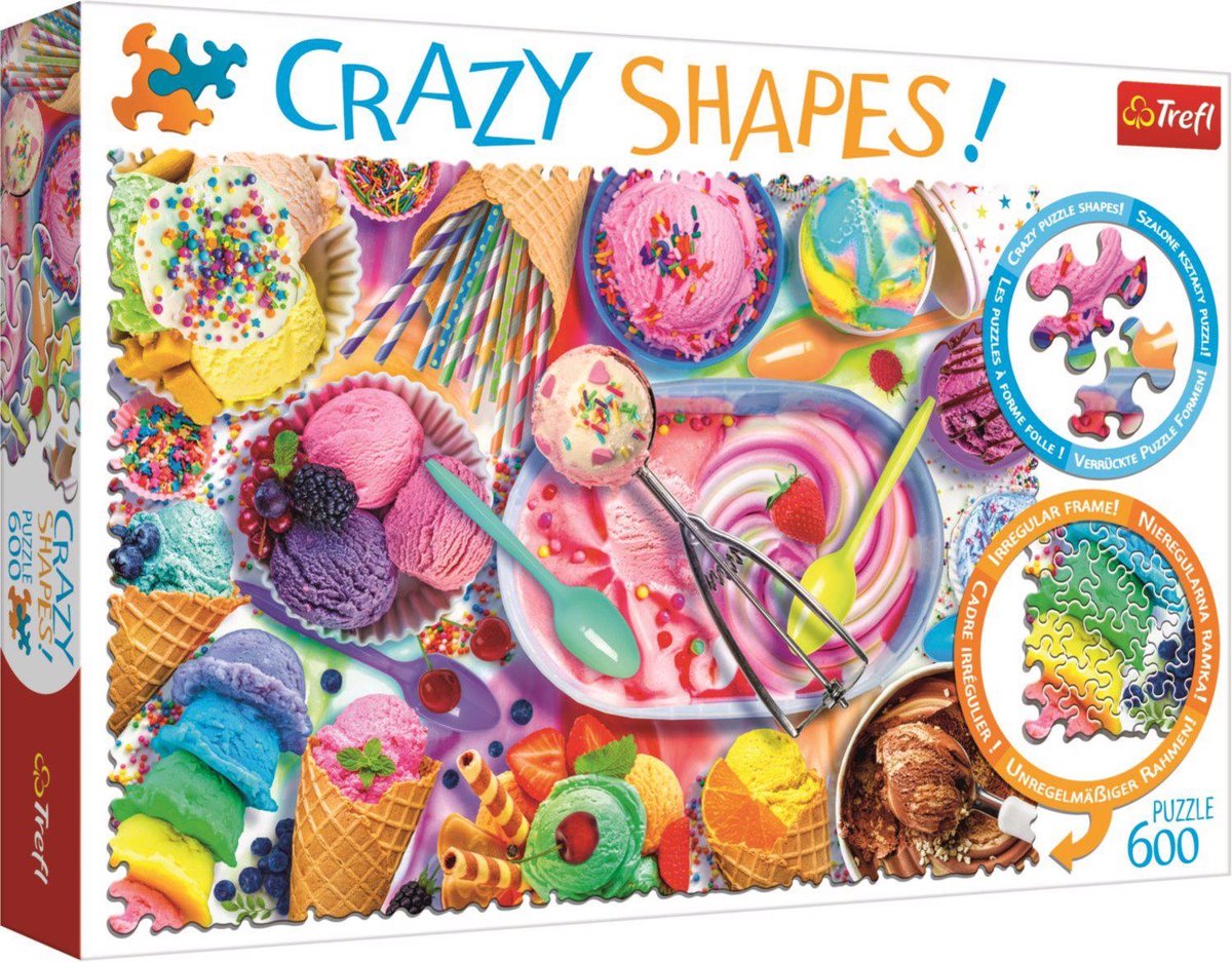 Puzzle Crazy Shapes-puzzel Zoete droom