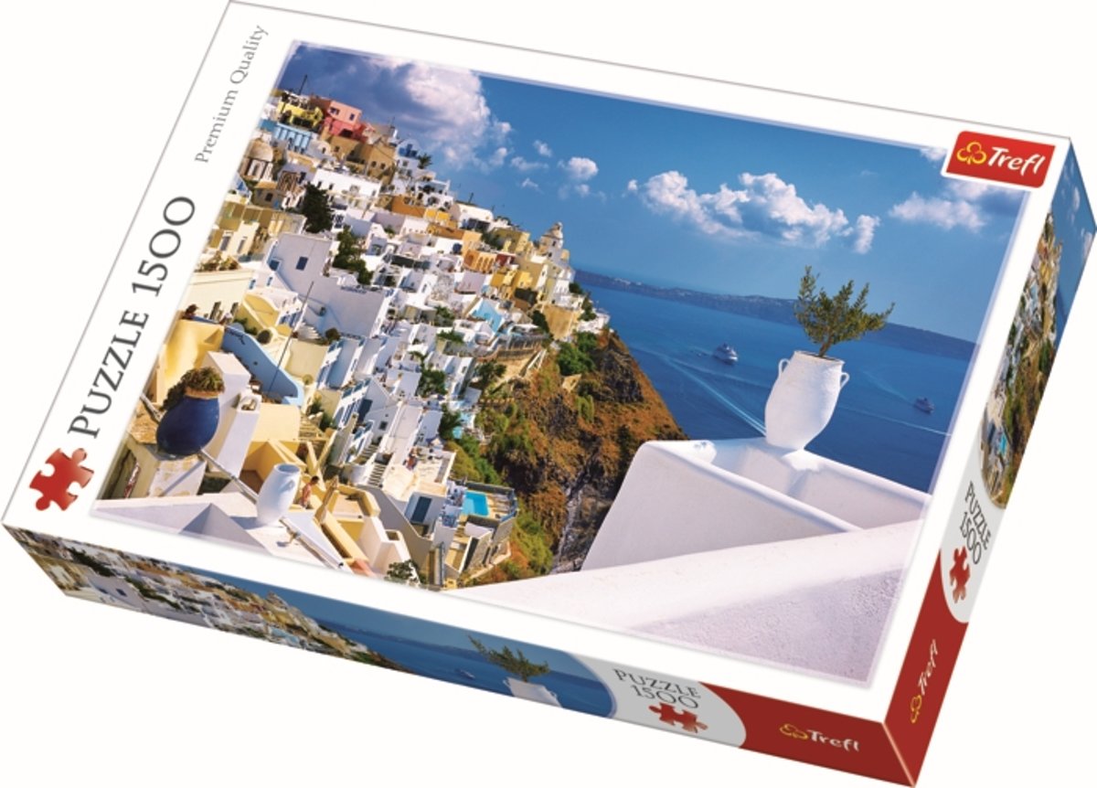 Santorini, Greece  - 1500 stukjes Legpuzzel