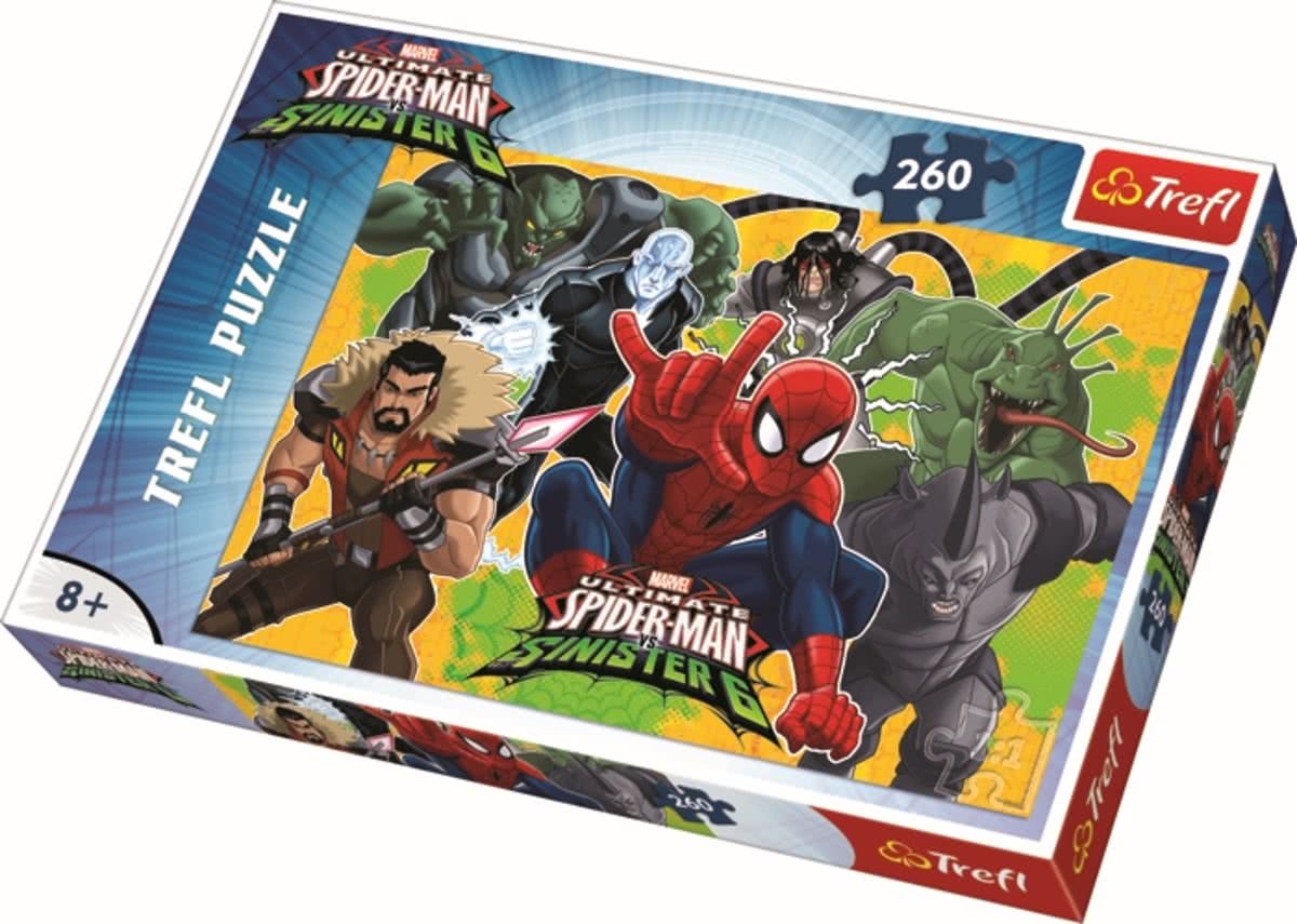 Spiderman in action /Disney Marvel Spiderman - 260 pcs Legpuzzel