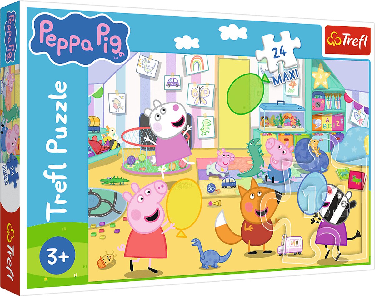 Trefl 14367, 24 stuk(s), Stripfiguren, 3 jaar