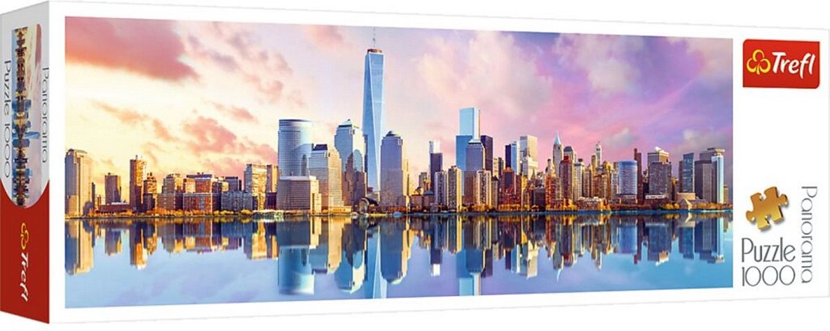 Trefl Panorama Puzzel Manhattan 1000 Stukjes