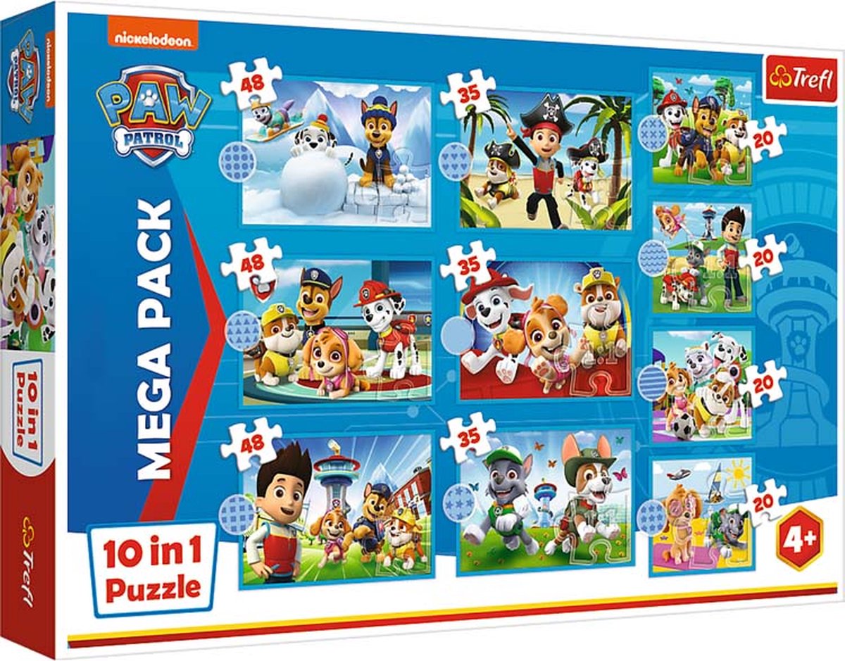 Trefl Trefl 10in1 - Reliable PAW Patrol team / Viacom PAW Patrol