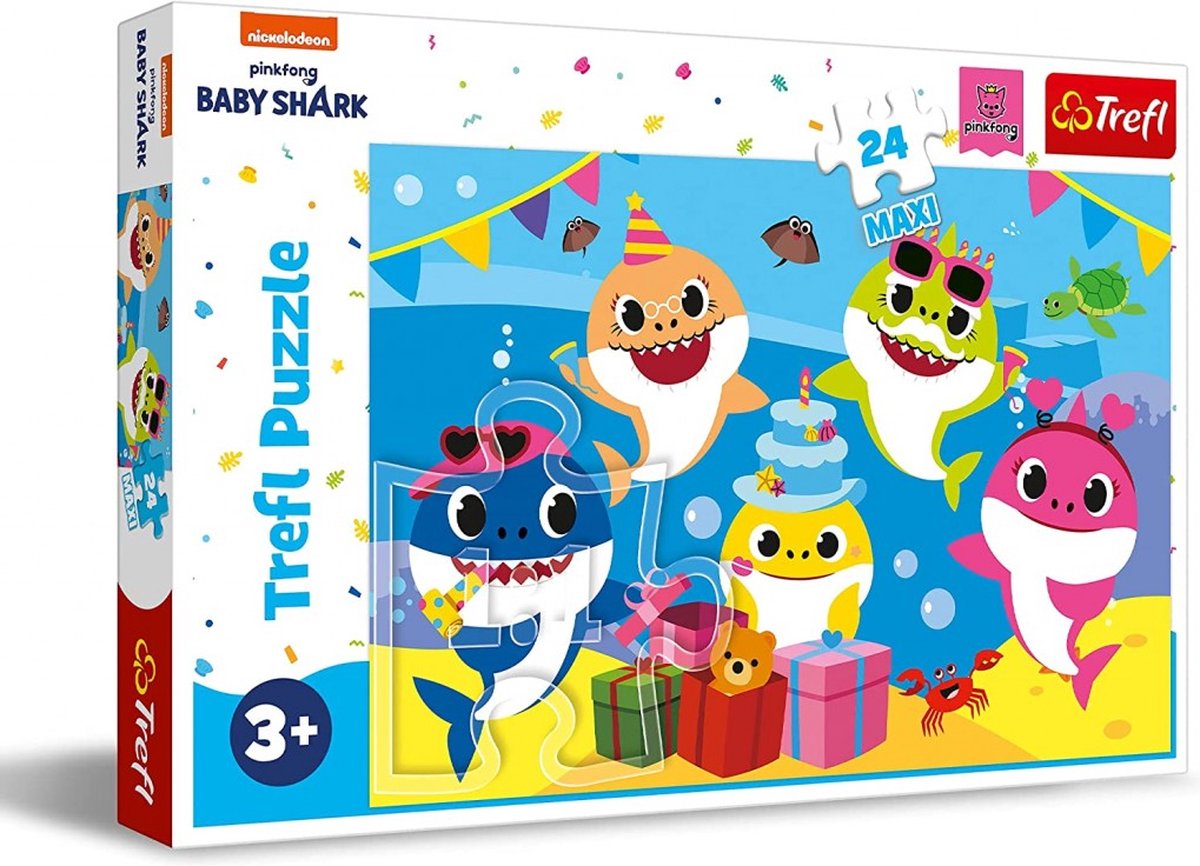 Trefl Trefl 24M - Gelukkige baby haai / Viacom Baby haai