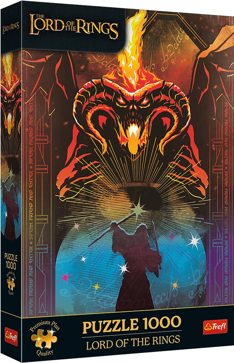 Trefl puzzel Lord of the Rings - 1000 stukjes premium kwaliteit.