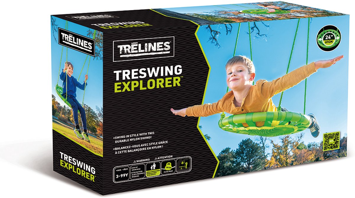 Trelines TreSwing Explorer schommel - Trelines - vanaf 3 jaar