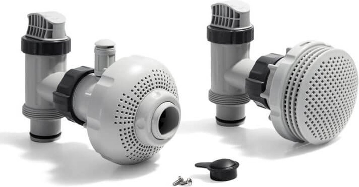 In- En Uitlaat Set Zandfilterpomp Ø 38 Mm - Zwembadaccessoires