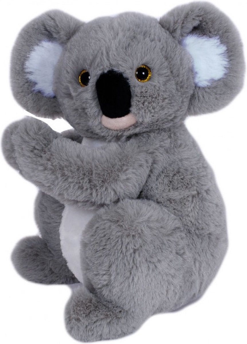 Pluche speelgoed knuffeldier Koala van 23 cm - Dieren knuffels - Cadeau voor kinderen