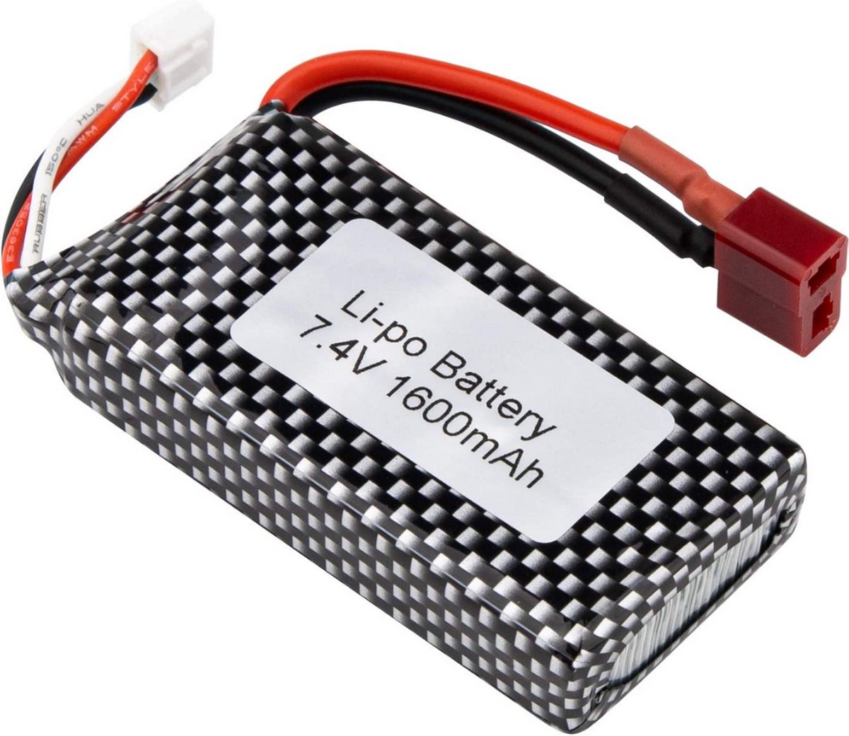 Trendtrading - Power Car Pro - 7.4V 1600MA Li-ion oplaadbare batterij/accu