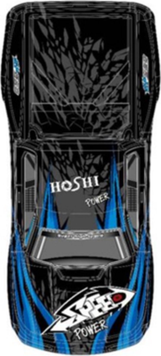 Trendtrading Shell Power Car Pro - Extra kap - Blauw