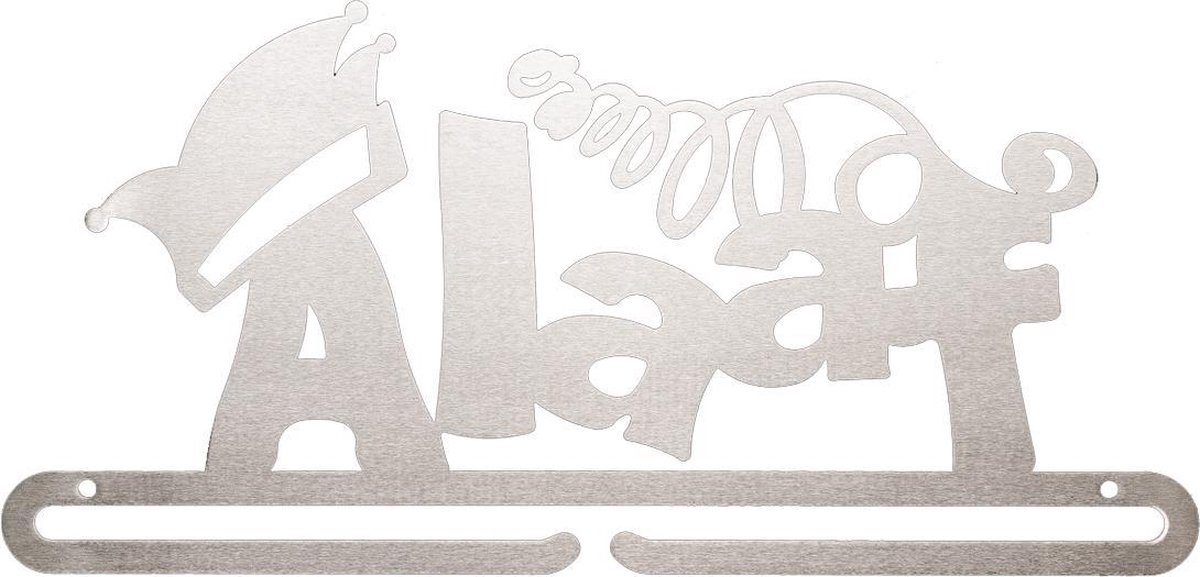 Medaillehanger - RVS - ALAAF (35cm breed)