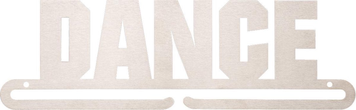 Medaillehanger - RVS - Dance (35cm breed)