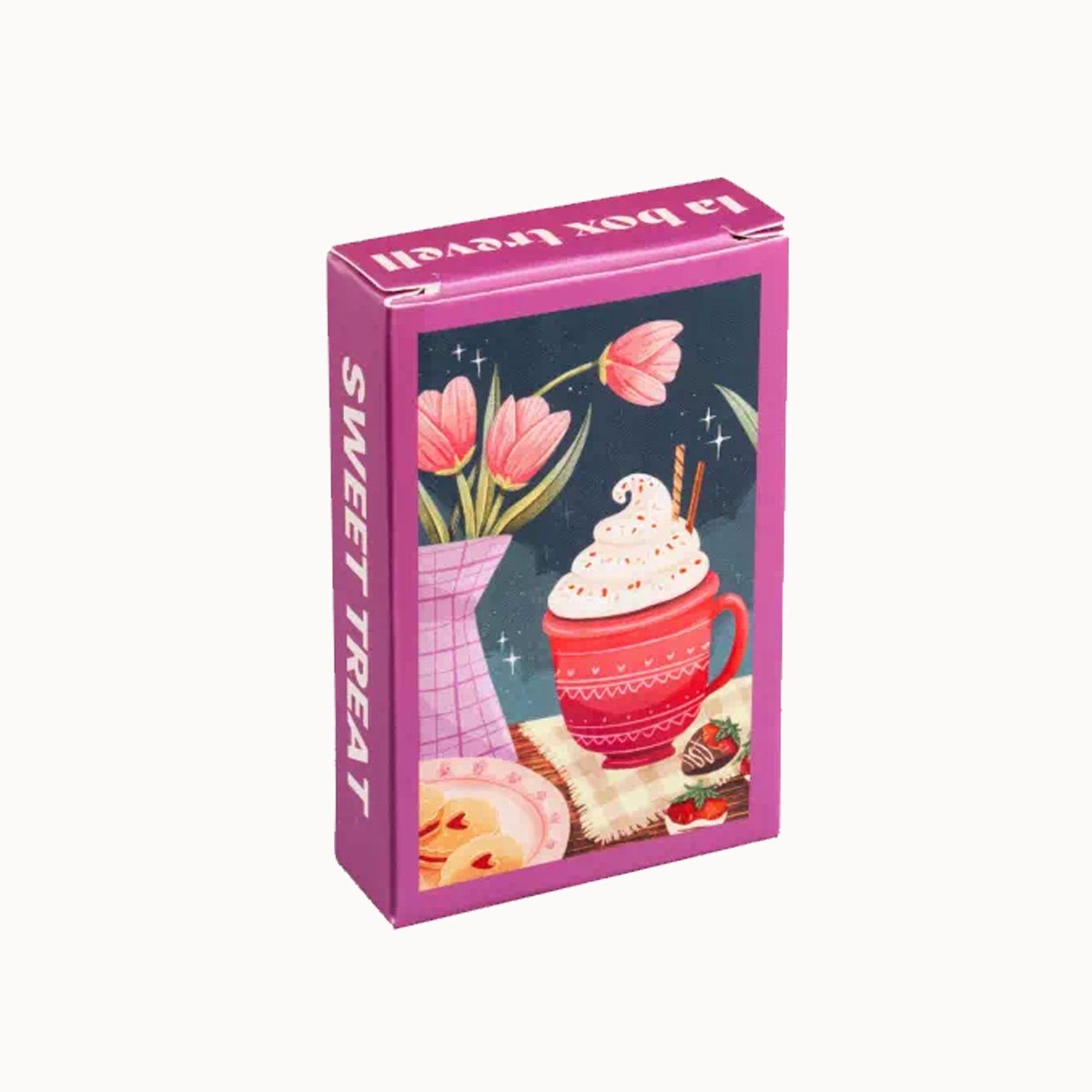 Sweet Treat Mini Puzzel 99 stukjes - Trevell Hot Chocolate - Mini Puzzel Volwassenen - Micro Puzzel - Puzzel To Go Vakantie - Puzzel Op Reis - Puzzel Cadeau