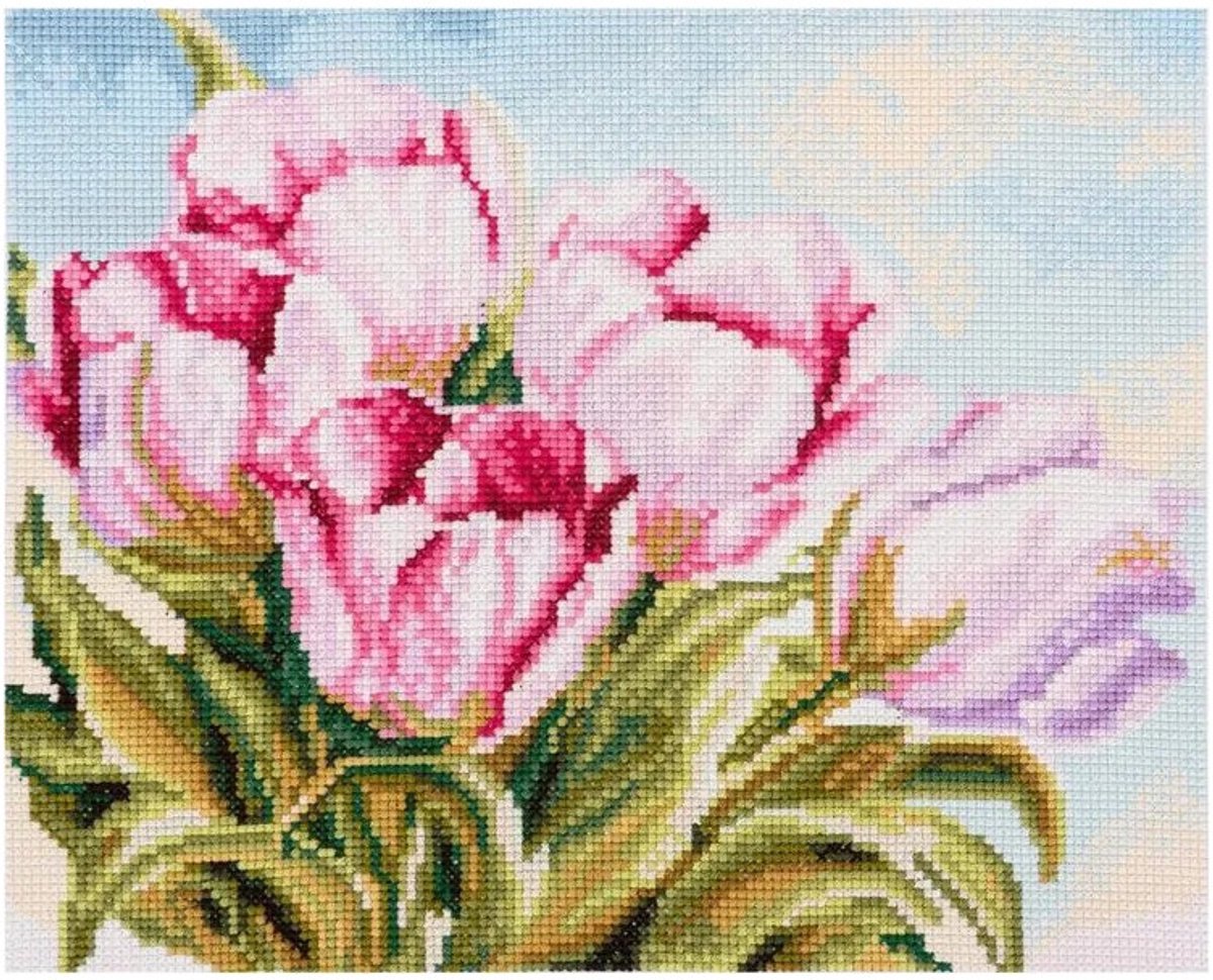 Borduurpakket Tulpen