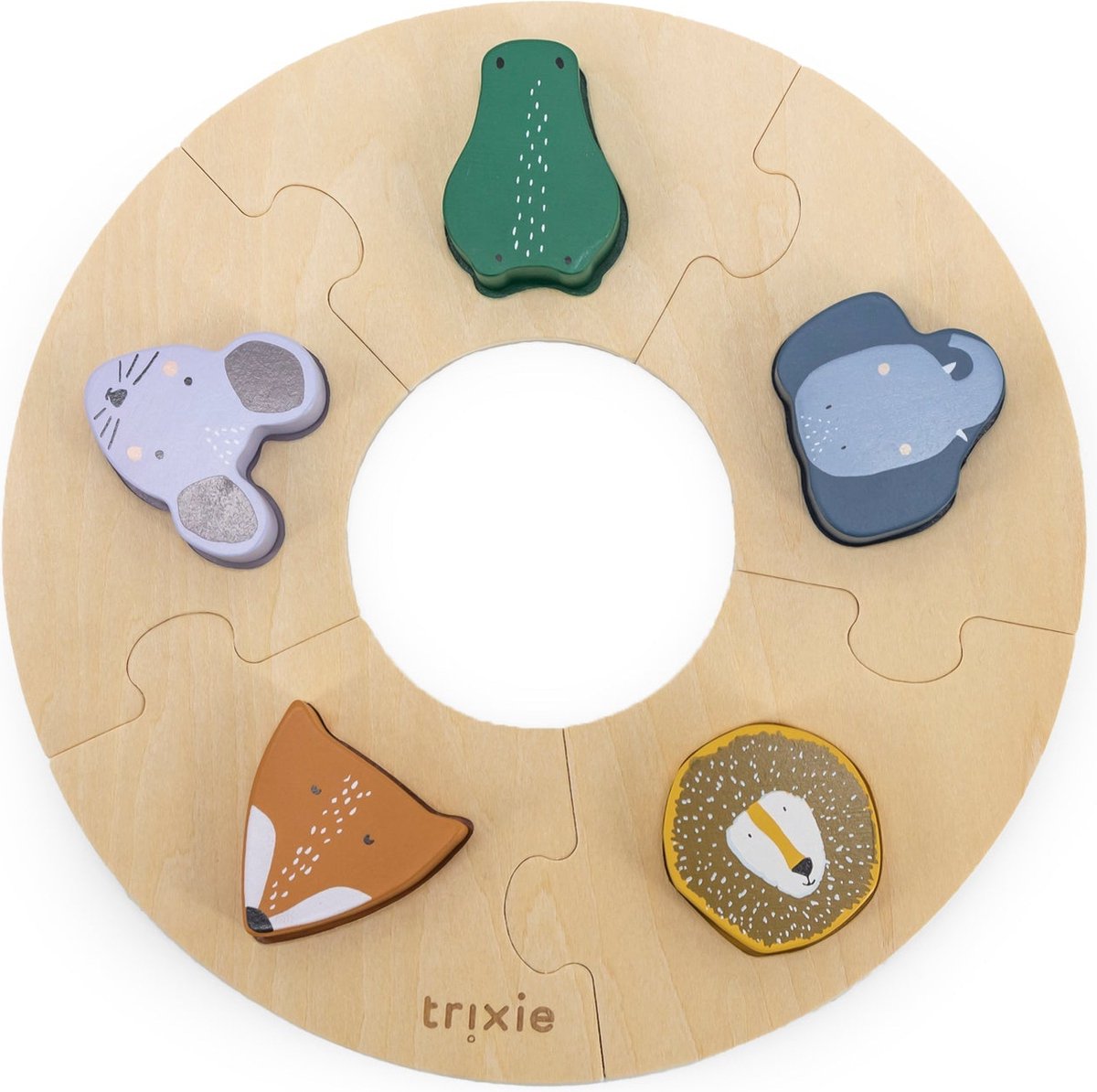* Trixie Houten Ronde Puzzel