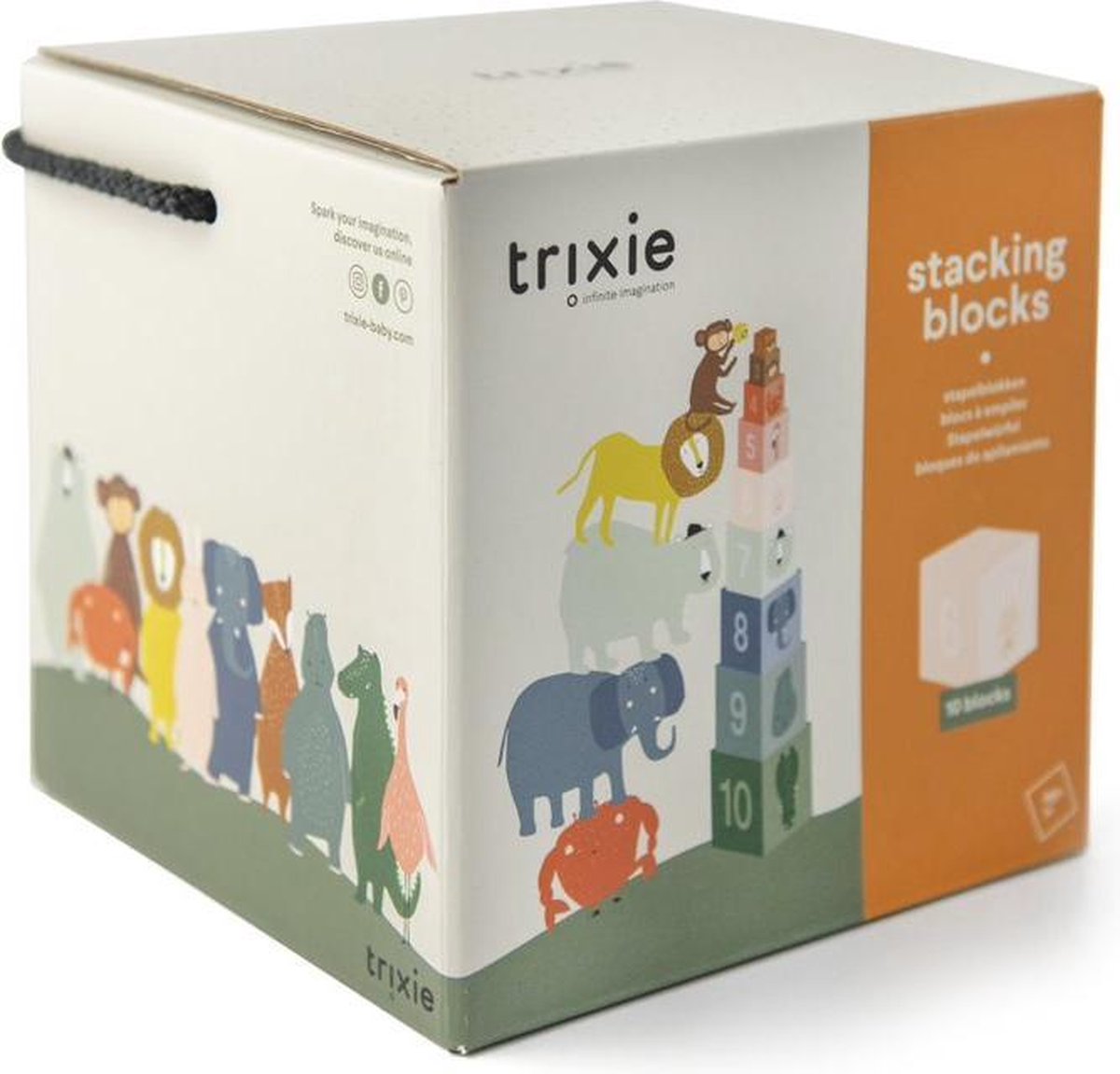 Trixie - Blokken Stapelen Dieren