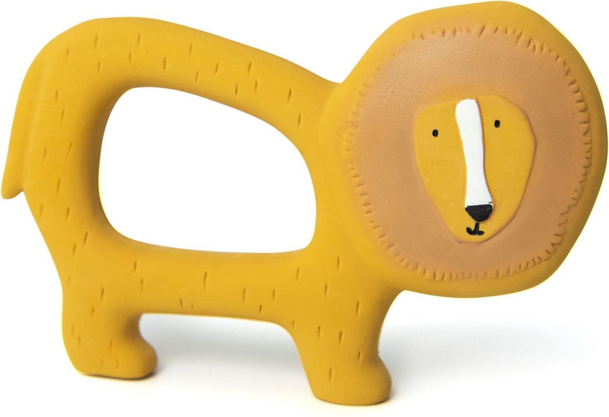   - Grijpspeeltje in natuurlijk rubber - Mr. Lion