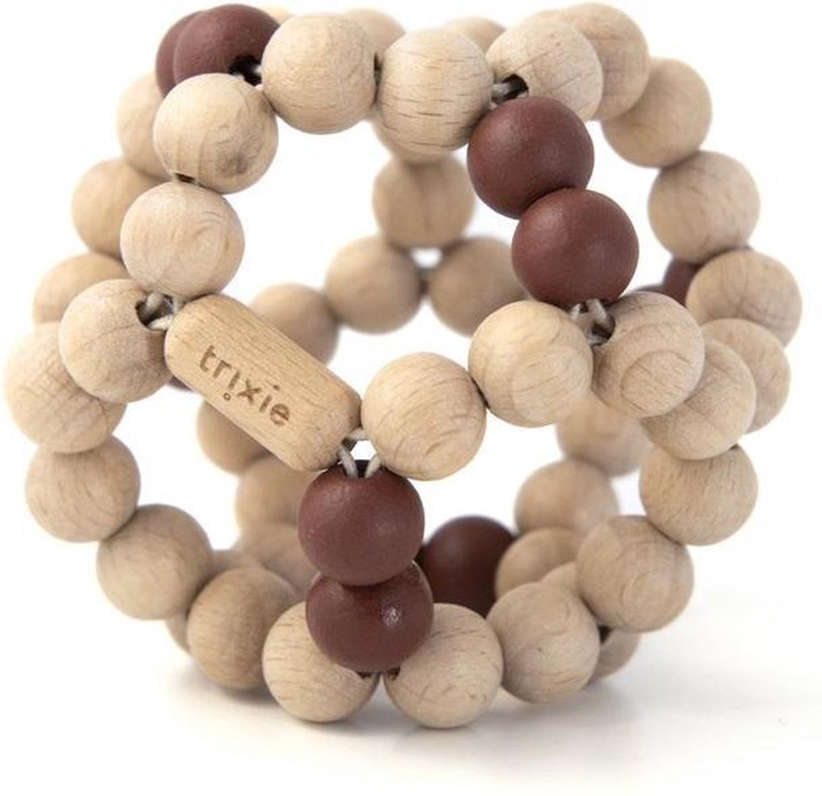   - Houten kralenbal - Roest