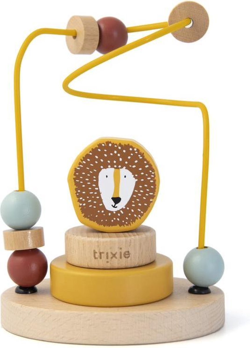   - Houten kralenframe - Mr. Lion