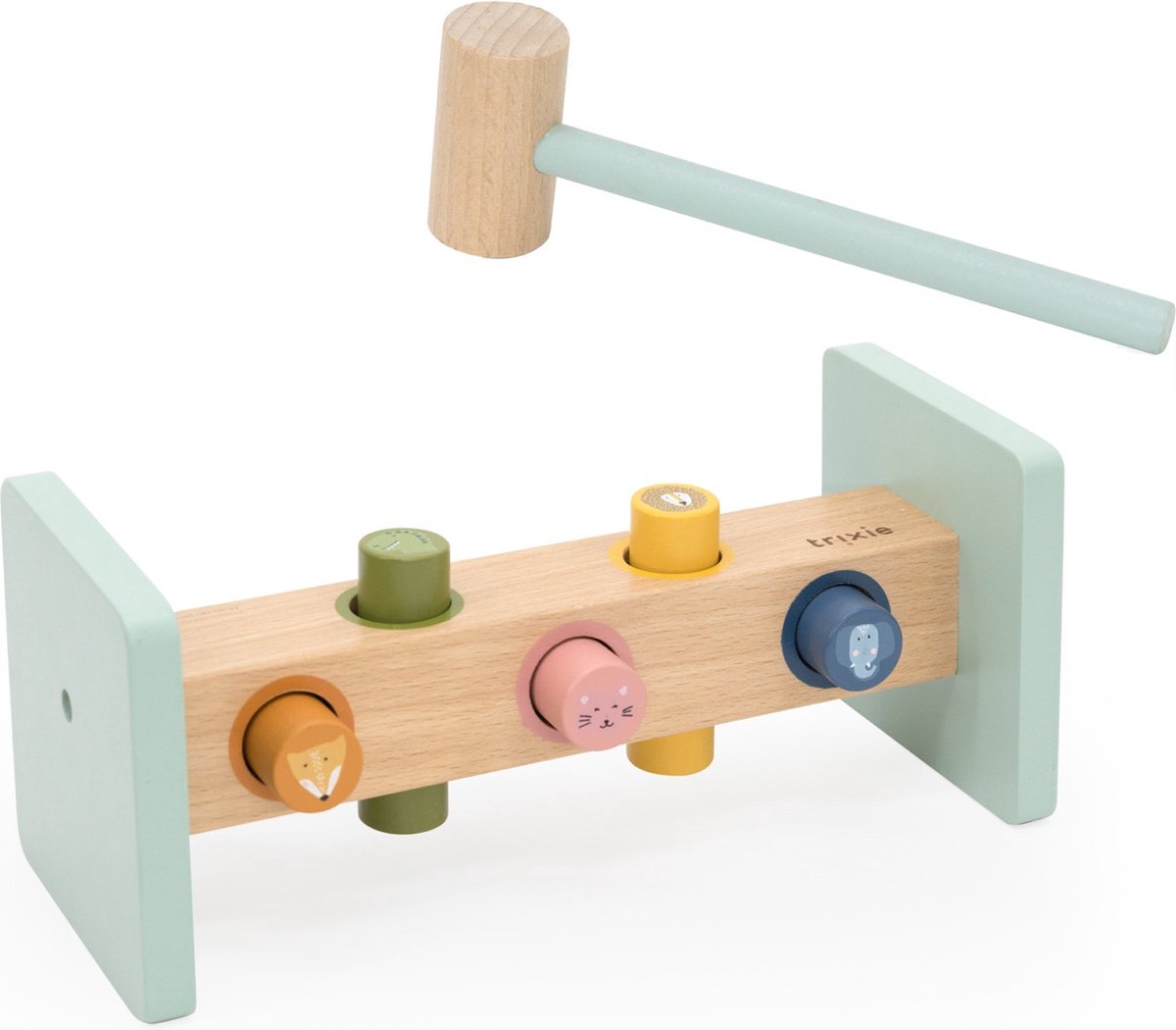 Trixie Houten Hamerbank - alle diertjes