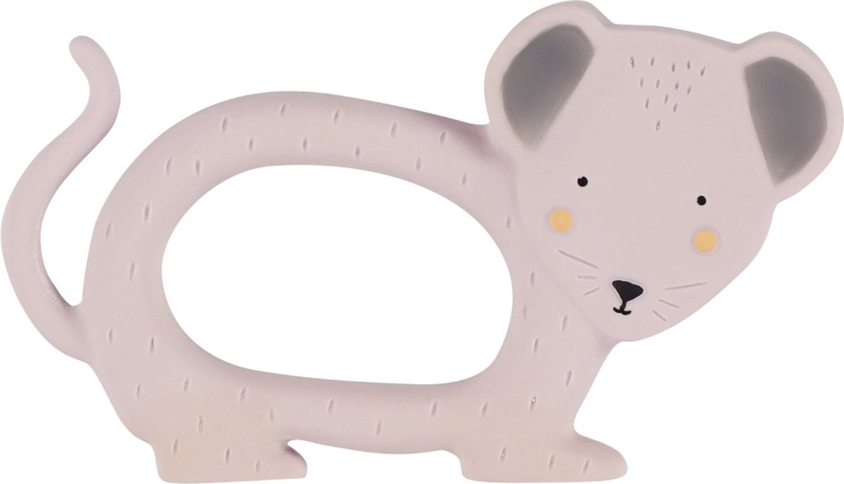   Natural rubber grasping toy - Mrs. Mouse