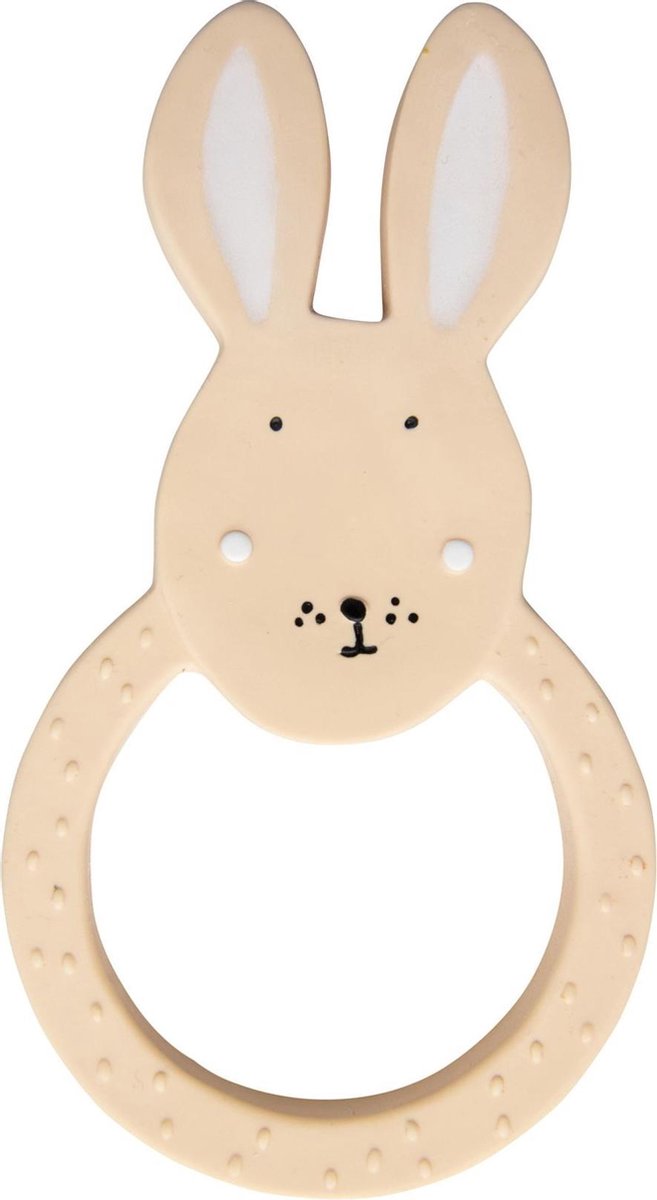   Natuurlijk Rubber Ronde Bijtring Mrs. Rabbit