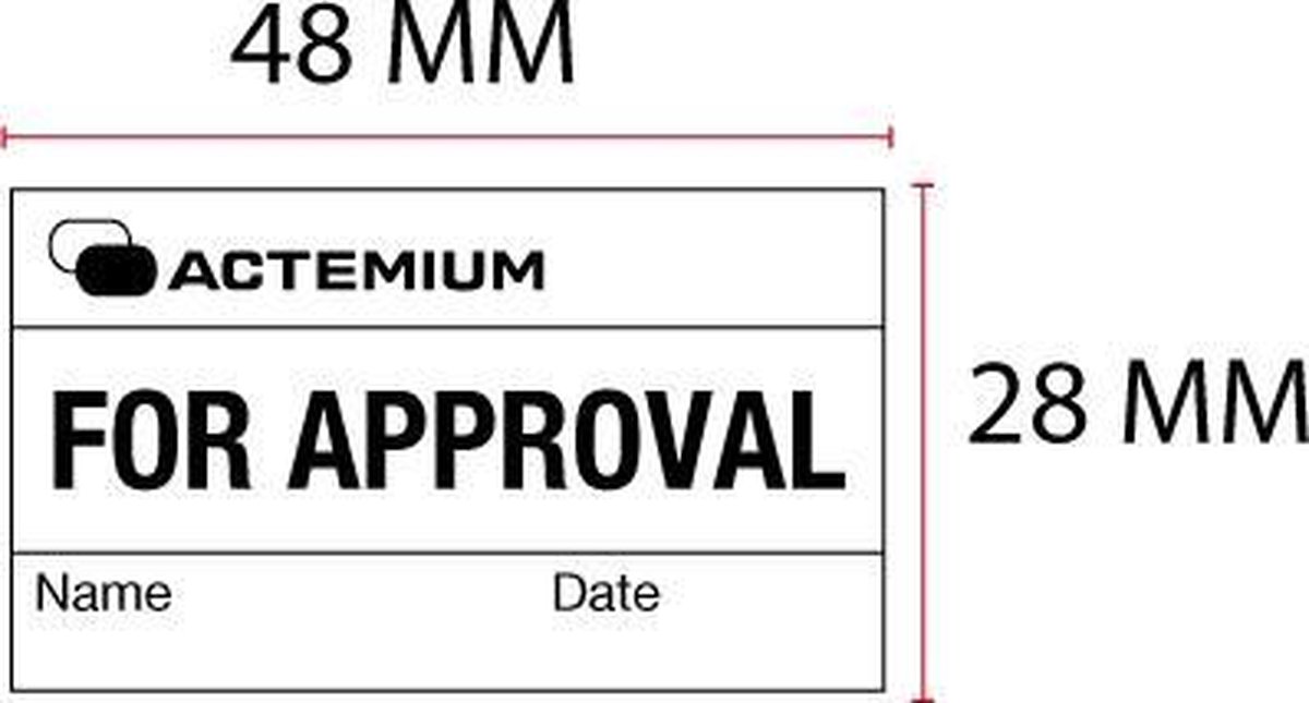 Stempelplaatje Trodat Printy 4929