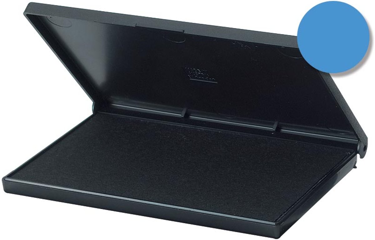 18x Trodat stempelkussen 5x9cm, blauw