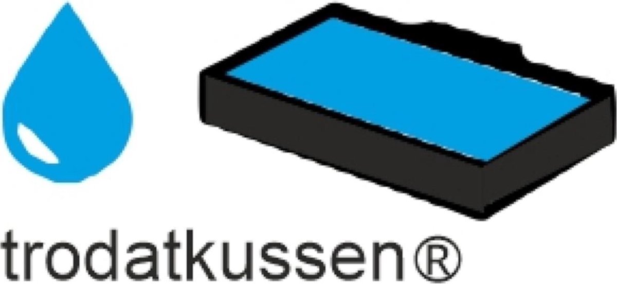   res. inktkussen 6/4911 blauw