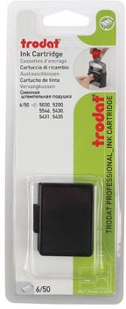   vervangkussen zwart voor stempel 5430/5430L