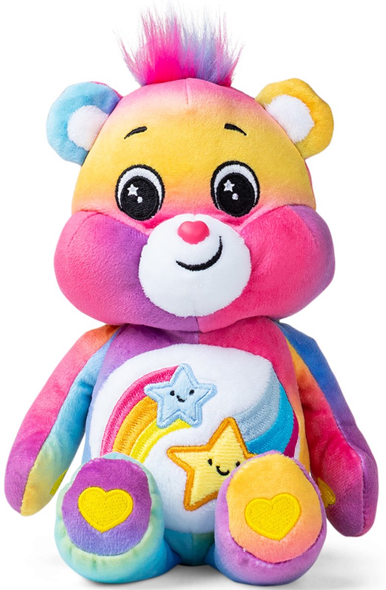 Care Bears knuffelbeer 22cm Dare to Care - pluche speelgoed.