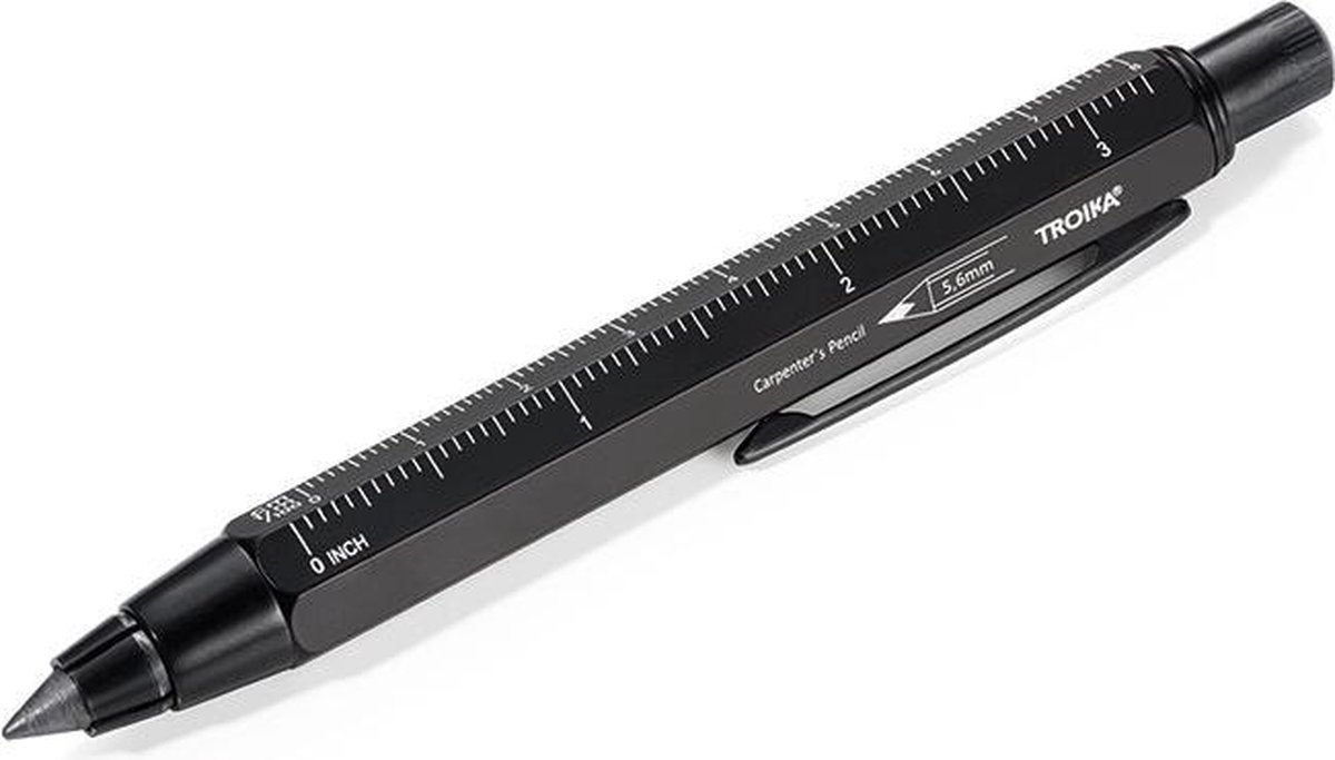 Troika Kluspotlood zwart - ideaal geschenk voor de klusser / handyman of vrouw