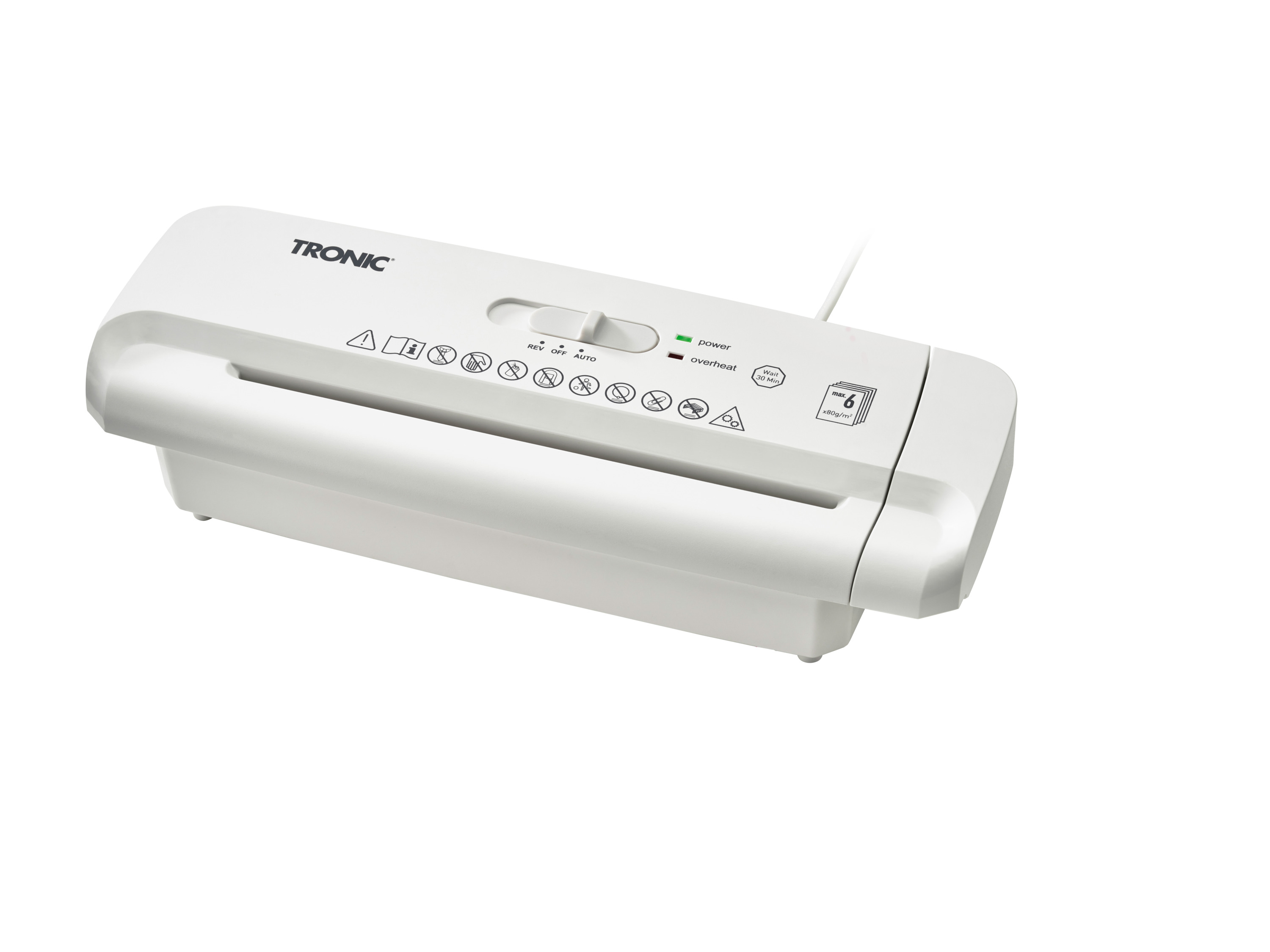 TRONIC Papierversnipperaar