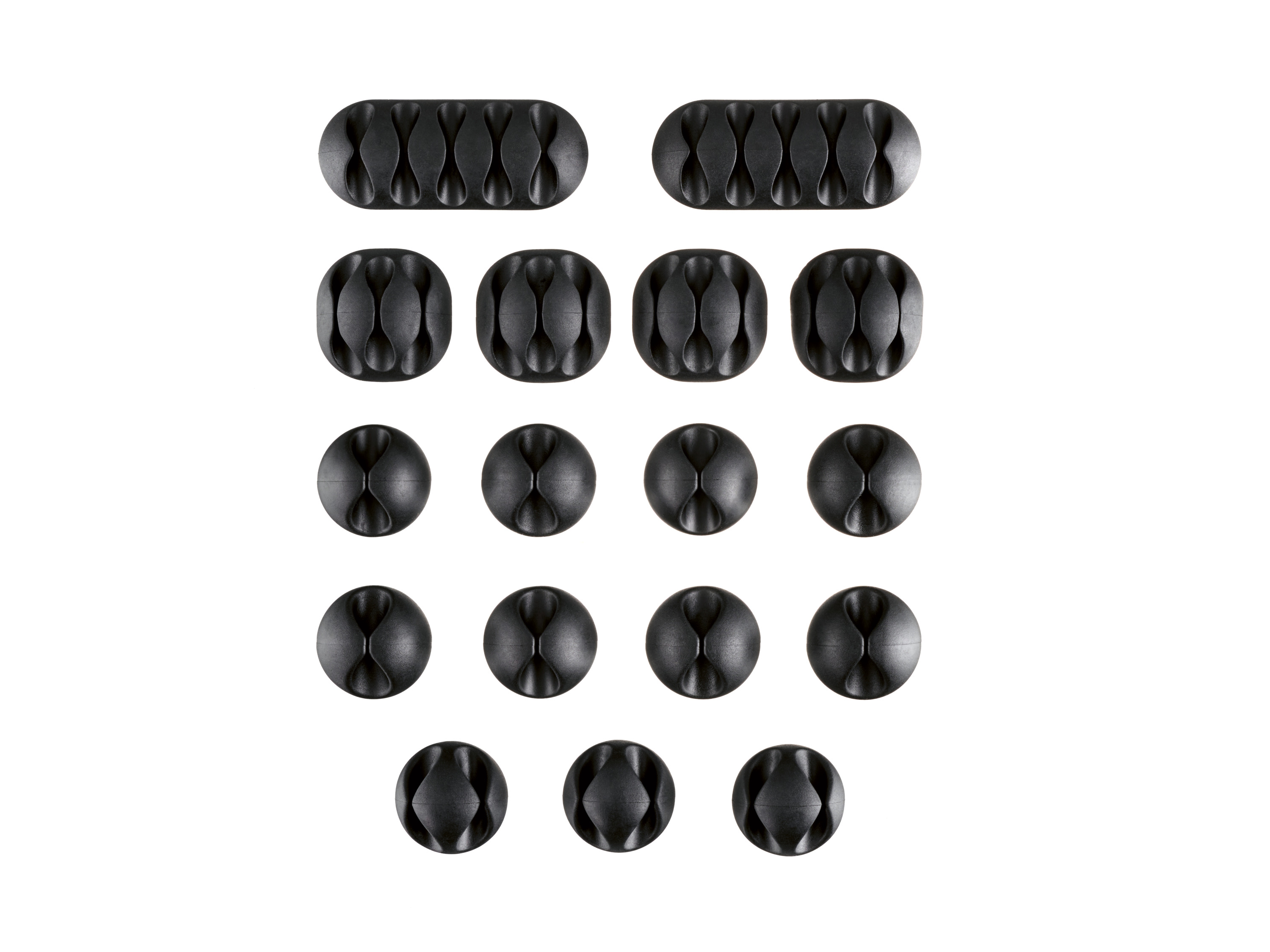 TRONIC Set kabelhouders (assortiment kabelhouders)