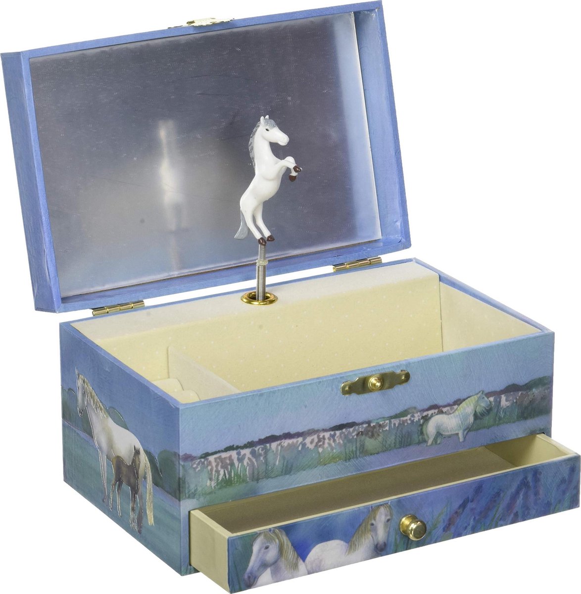 Glow in the dark Musicbox Paard