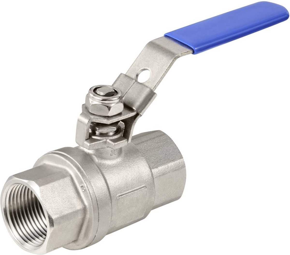 TRU COMPONENTS TC-2PC-DN25-316 TC-12770356 Standaard kogelkraan Schroefdraad (binnen): G1 64 bar (max) 1 stuk(s)